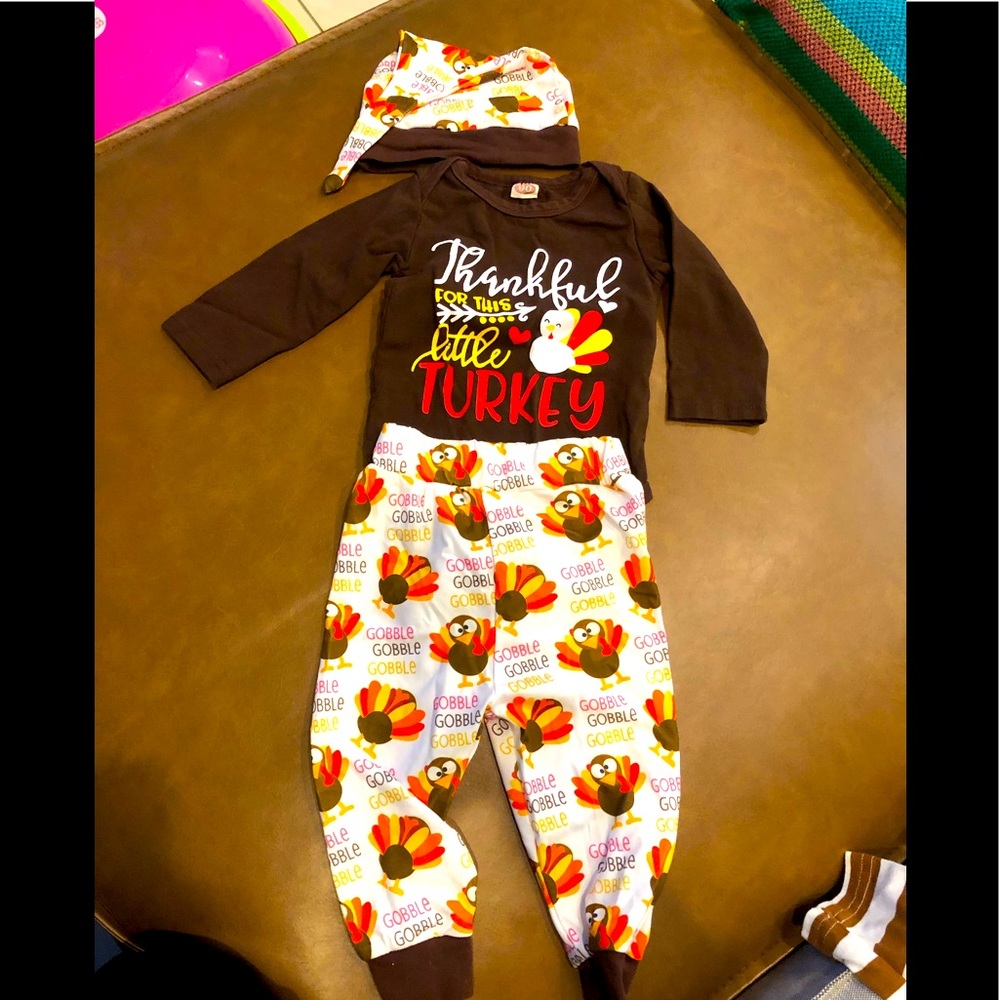 Infant Thanksgiving outfit